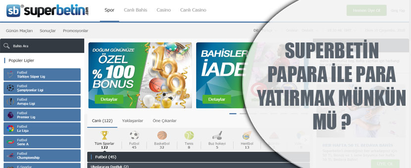 Superbetin Papara Para Yatırma İşlemi