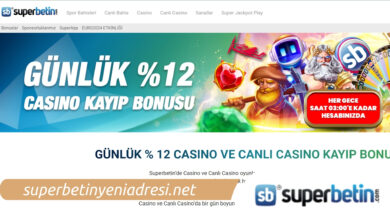 Superbetin İlk Üyelik Bonusu