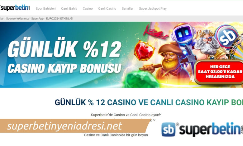 Superbetin İlk Üyelik Bonusu
